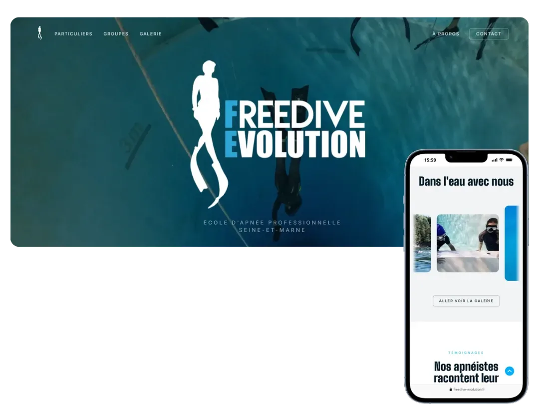 Freedive Evolution — école d'apnée